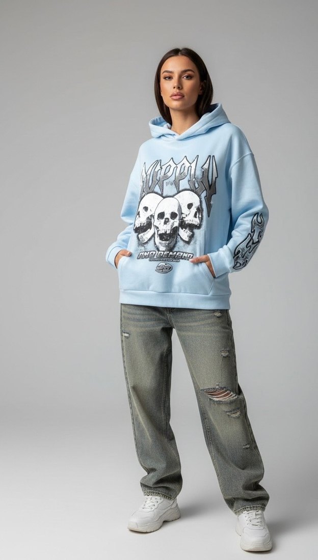 Supply demand marka sweatshirt - Görsel 2