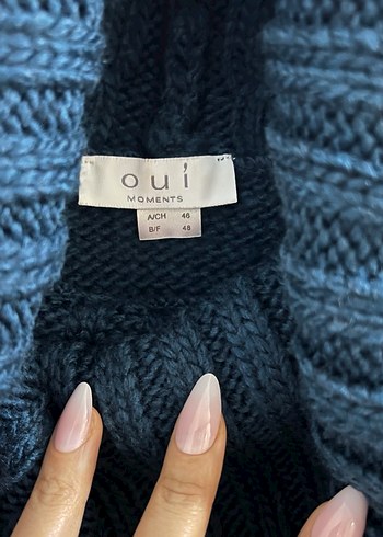 Oui Moments marka boğazlı kazak - Görsel 9