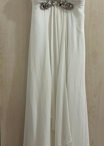 Viol marka şifon abiye elbise - Görsel 3