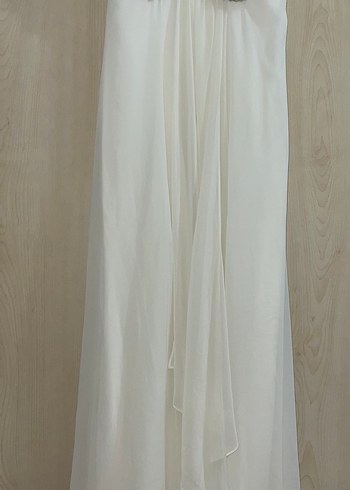 Viol marka şifon abiye elbise - Görsel 5