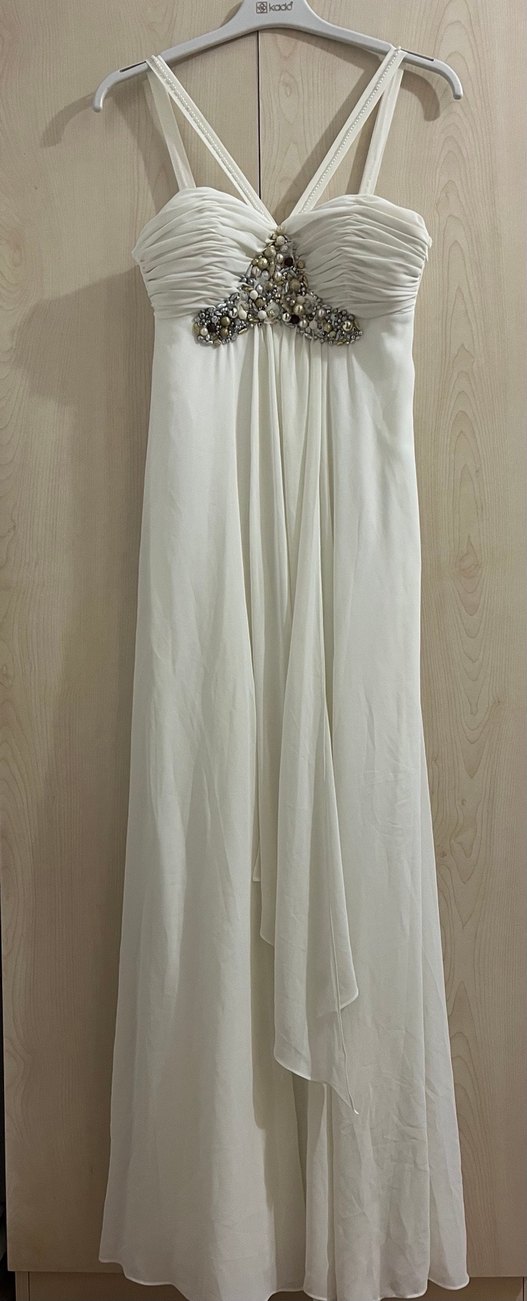 Viol marka şifon abiye elbise - Görsel 2