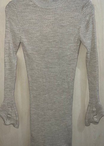 Trendyol marka Balıkçı Yaka Uzun Kollu Triko elbise - Görsel 6