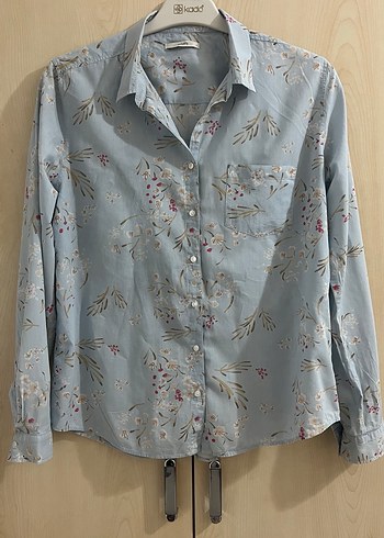 Colin marka Desenli Uzun Kollu Kadın Gömlek - Görsel 4