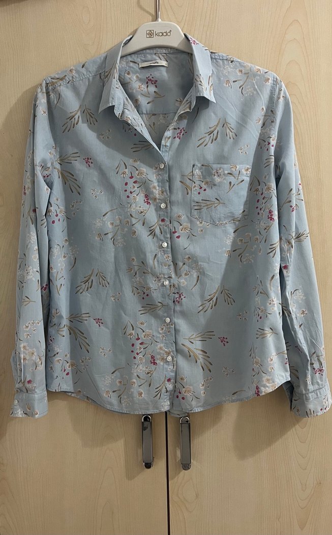 Colin marka Desenli Uzun Kollu Kadın Gömlek - Görsel 3