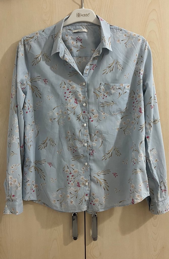 Colin marka Desenli Uzun Kollu Kadın Gömlek - Görsel 4