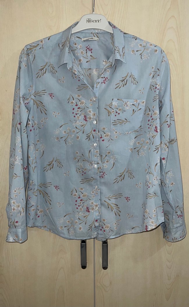 Colin marka Desenli Uzun Kollu Kadın Gömlek - Görsel 2