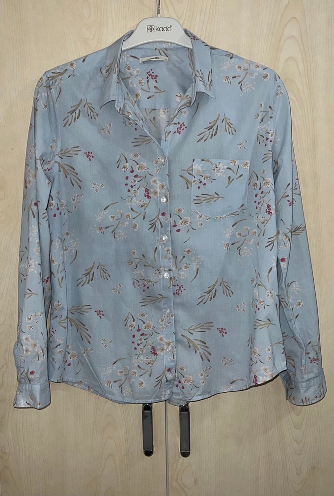 Colin marka Desenli Uzun Kollu Kadın Gömlek - Görsel 5