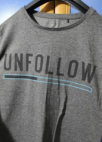 Koton Koton Unfollow Baskılı Erkek T-shirt