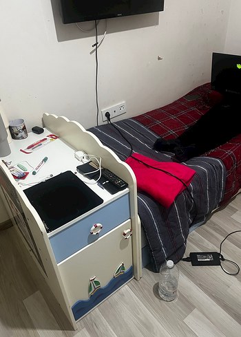 Mavi Deniz Temalı Çocuk Dolabı - Görsel 2