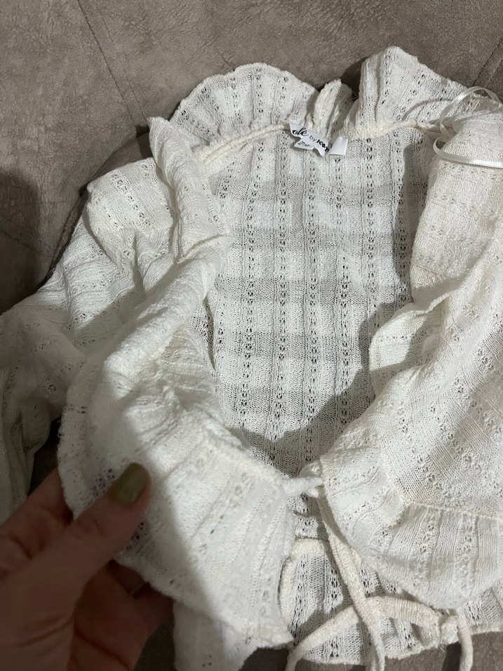 Bej hırka - Görsel 4