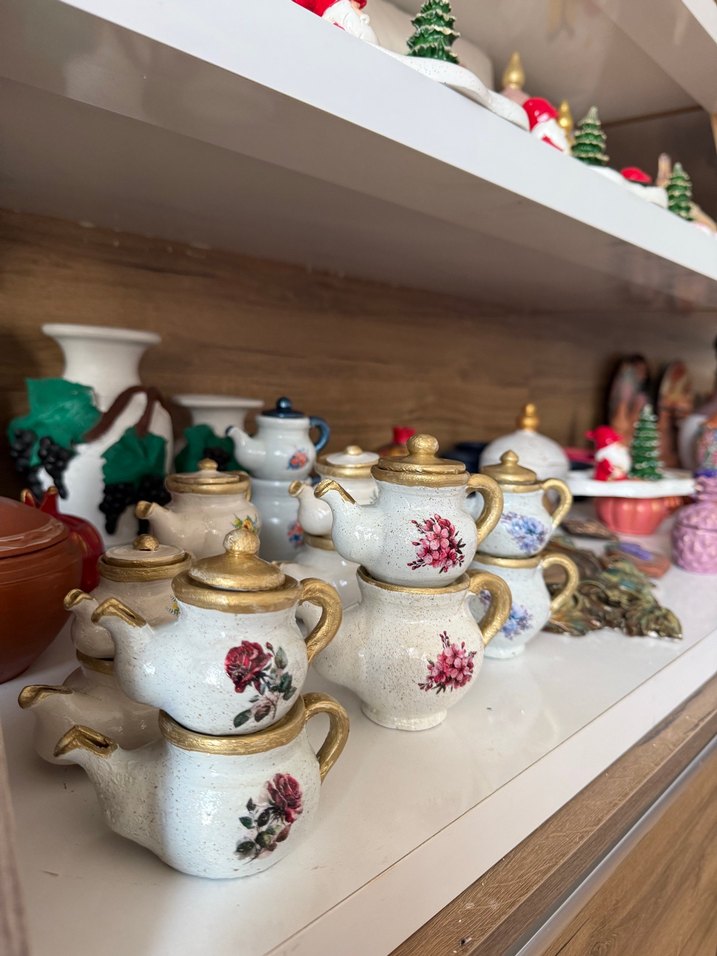 Minyatür çaydanlık süs eşyasi - Görsel 2