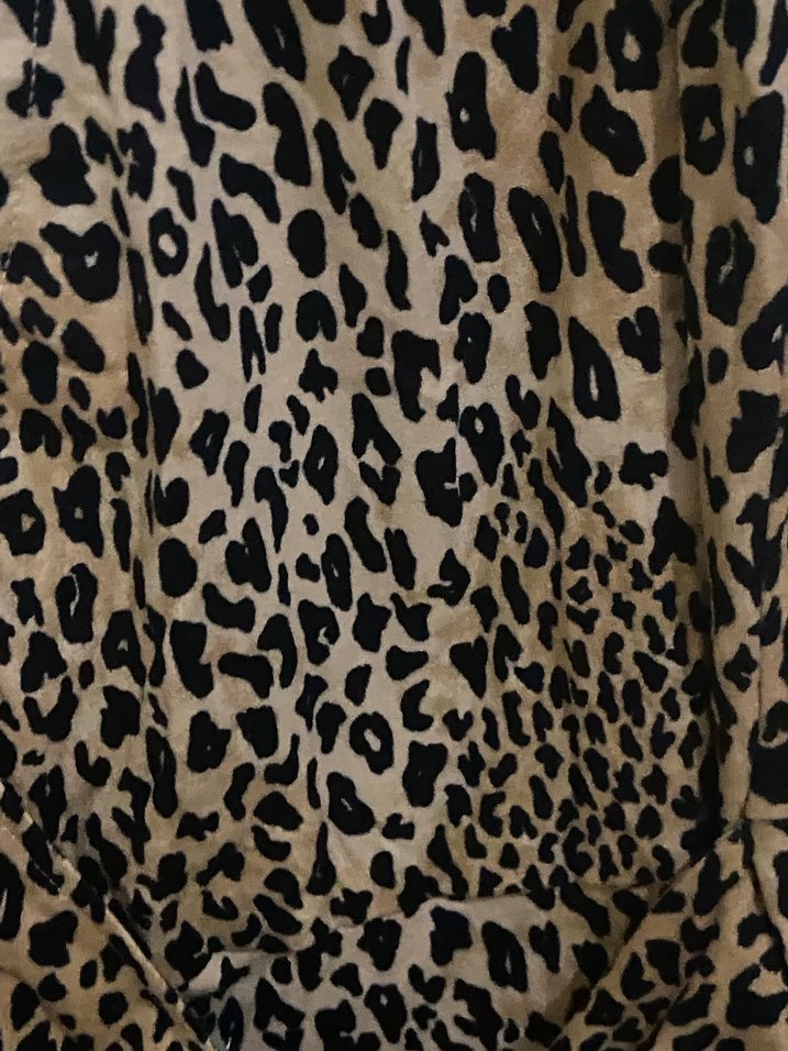 Kadın Kolsuz Uzun Yılan Desenli Hırka yumuşacık - Görsel 2