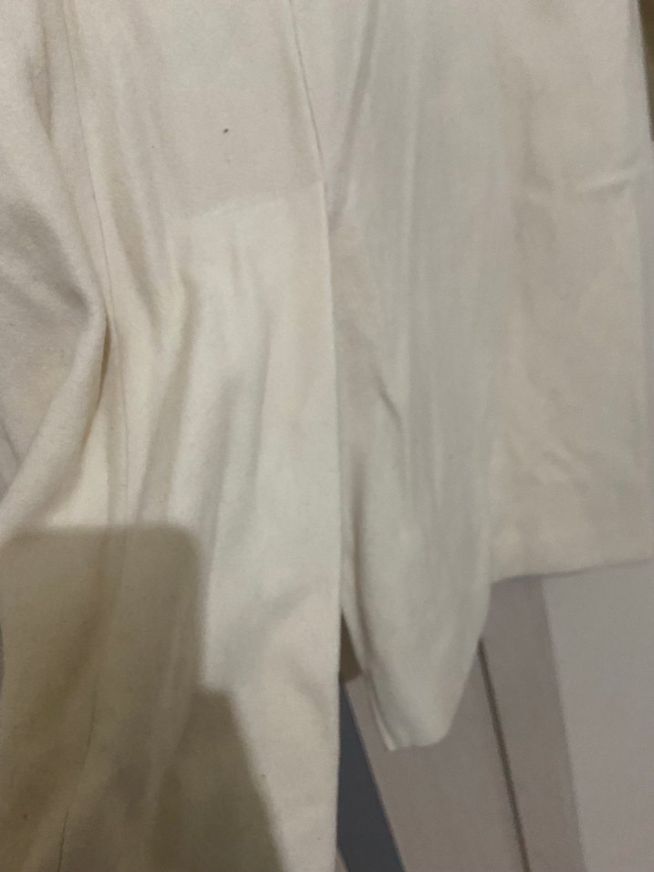 Bej Düğmeli Midi Kadın Kaban 40 42 arası - Görsel 5