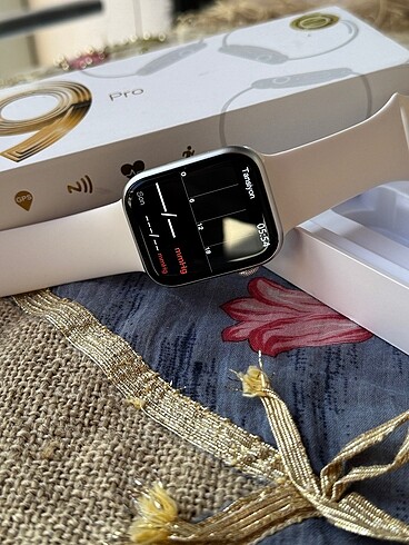 Apple Watch Akıllı Saat Microwear 9 Pro Model (1.Kalite) Geniş Amoled Ekran