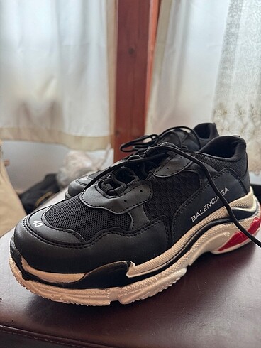 Balenciaga Sıfır Siyah Balenciaga Model Spor Ayakkabı