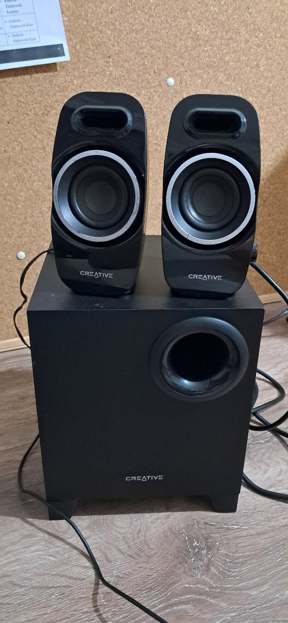 Creative A250 2+1 ses sistemi - Görsel 2