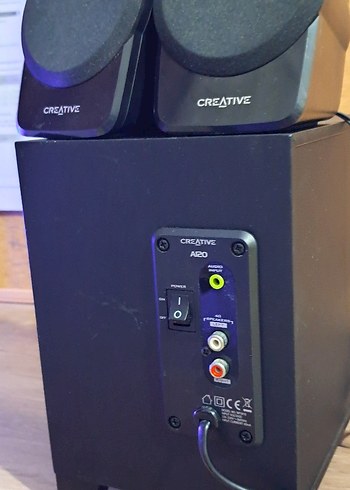 Creative A120 2+1 ses sistemi - Görsel 5