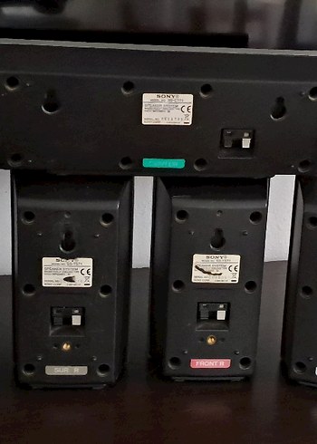 Sony 5 li takım set hoparlörleri - Görsel 3