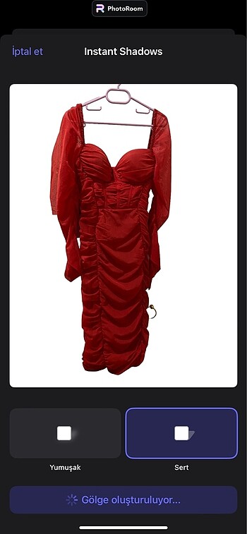 Fashion Angel Kırmızı Kalem Abiye Elbise