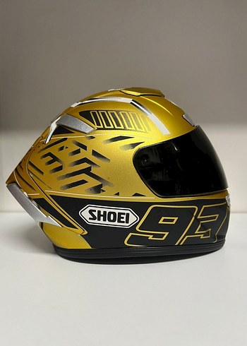 Mavi Baskılı Biker Seramik Kask - Görsel 2