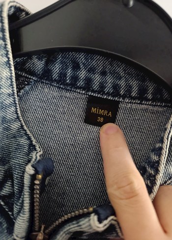 LC Waikiki Gri Düğmeli Kadın Denim Ceket