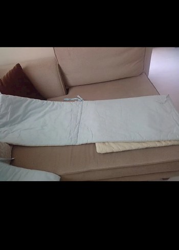 Nakışlı Beyaz Pastel Bebek Uyku Aksesuarı - Görsel 2