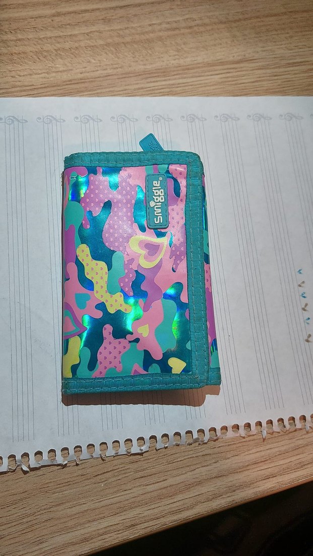 Renkli Smiggle Çocuk cüzdan - Görsel 3