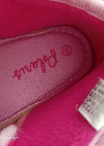 Kız Çocuk Pembe Sıcak Ev Terliği - Görsel 5