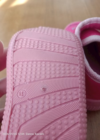 Kız Çocuk Pembe Sıcak Ev Terliği - Görsel 4