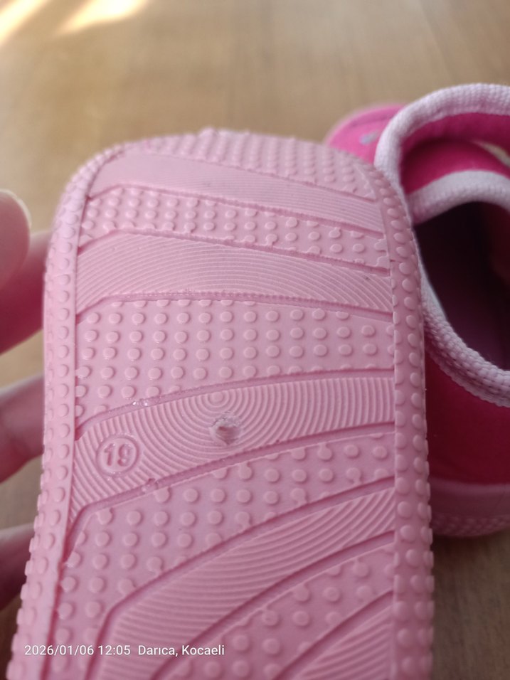 Kız Çocuk Pembe Sıcak Ev Terliği - Görsel 4