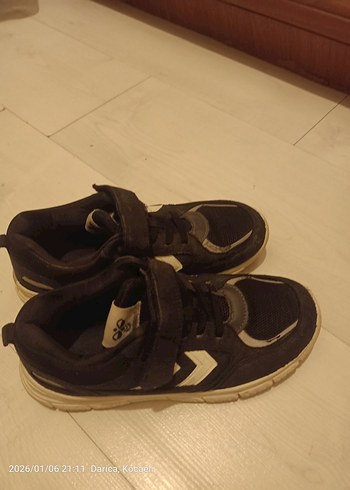 Kahverengi Erkek Çocuk Spor Ayakkabı Velcro - Görsel 2