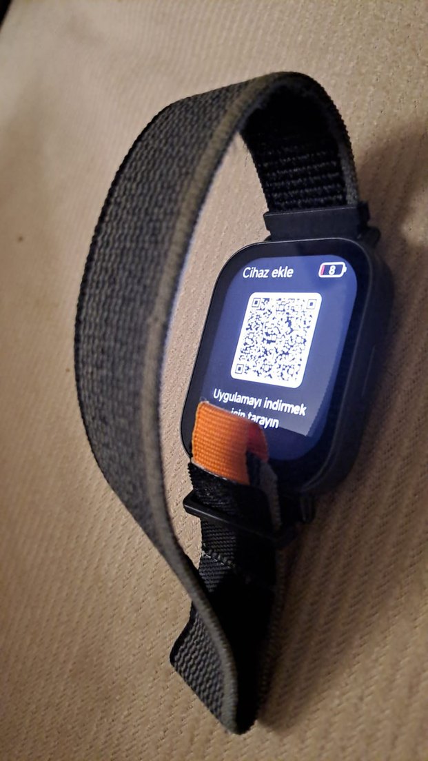 Siyah Akıllı Saat, Dokunmatik Ekranlı - Görsel 4