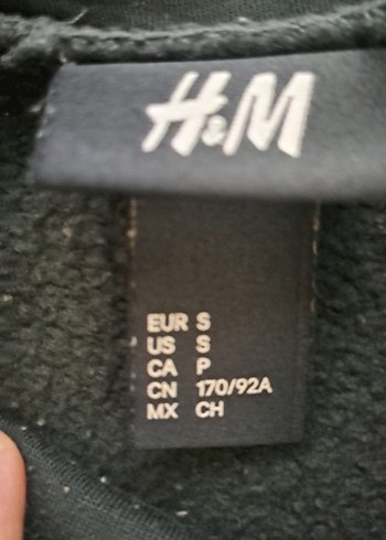 Gri Yüksek Yakalı Erkek Sweatshirt - Görsel 2