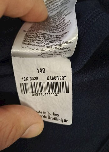 Erkek Çocuk Lacivert Basic Uzun Kollu Tişört termal - Görsel 3