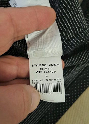 Erkek Siyah Düğmeli Polo Tişört - Görsel 4