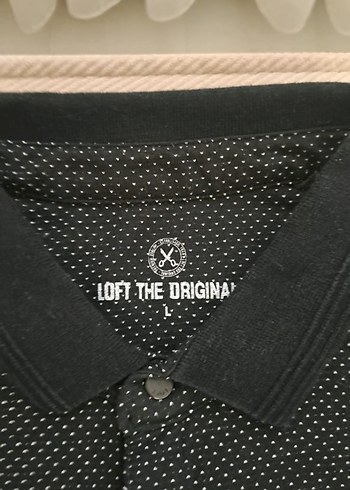 Erkek Siyah Düğmeli Polo Tişört - Görsel 2