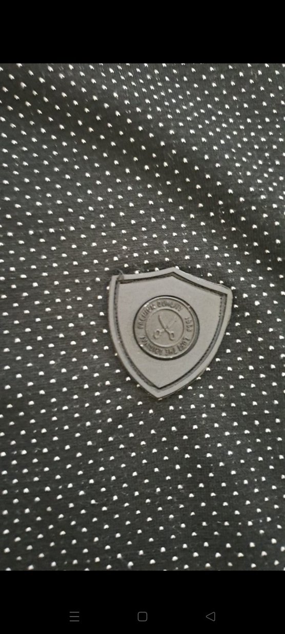 Erkek Siyah Düğmeli Polo Tişört - Görsel 3