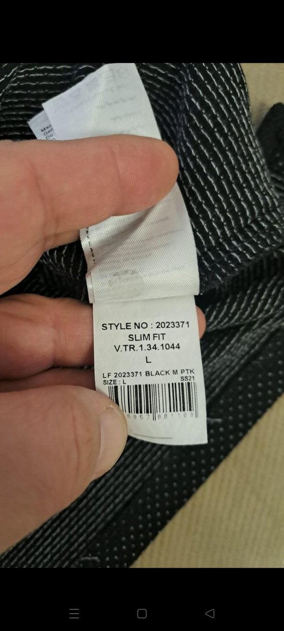 Erkek Siyah Düğmeli Polo Tişört - Görsel 4