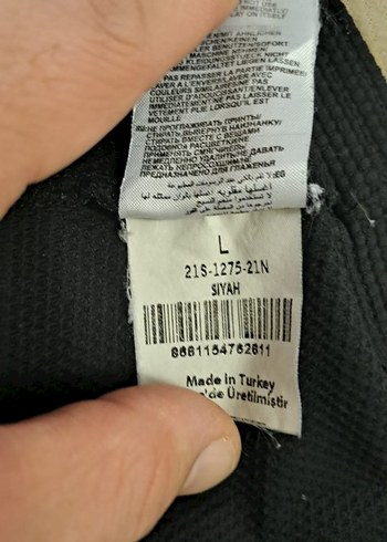 Erkek Siyah Polo Yaka Kısa Kollu Tişört - Görsel 2