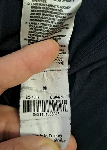 Erkek Lacivert Kısa Kollu Spor Tişört - Görsel 4