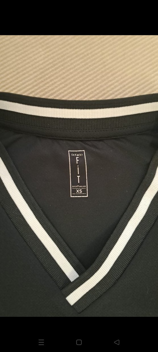 Siyah Baskılı Erkek Kısa Kollu Tişört oversize - Görsel 2