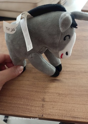 Beden Gri Peluş Eşek Oyuncak