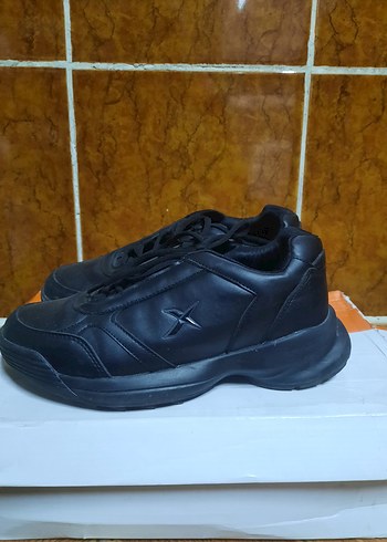 Siyah Bağcıklı kadın Spor Ayakkabı - Görsel 4