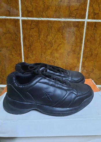 Siyah Bağcıklı kadın Spor Ayakkabı - Görsel 3