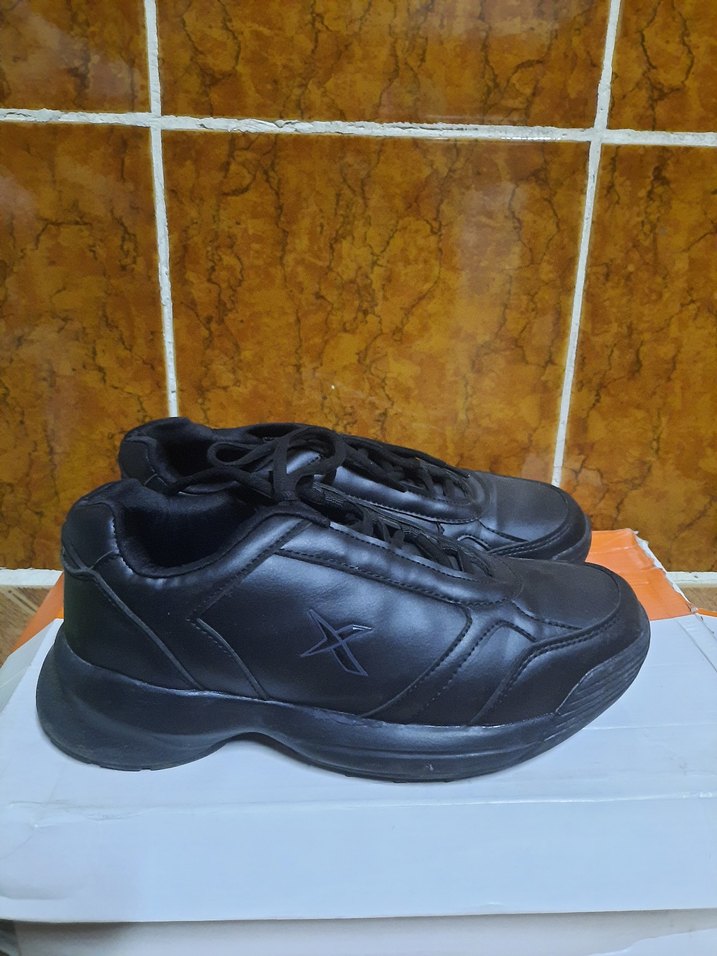 Siyah Bağcıklı kadın Spor Ayakkabı - Görsel 3