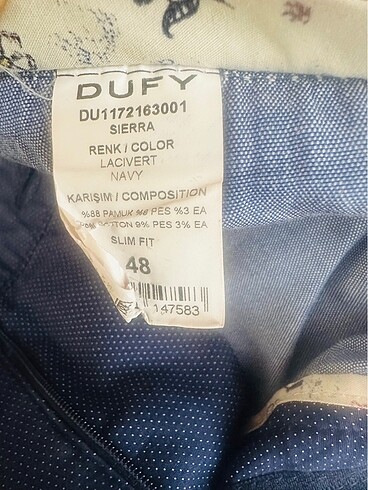l/xl Beden DUFY 48