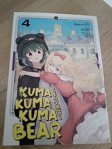 Kuma kuma kuma bear 4.seri manga içinde ayraçlı
