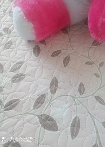 Özdilek Çiçek Desenli Pembe Çocuk Yatak Örtüsü pike