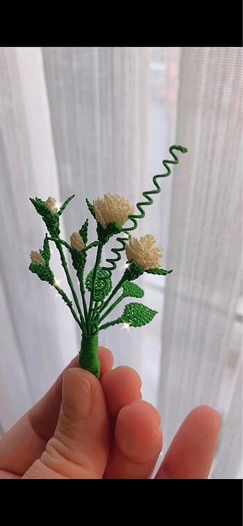 Diğer İğne oyası buket gül