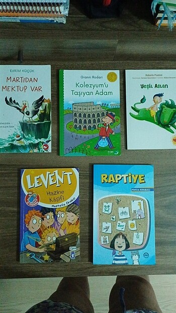 5 adet kitap